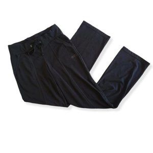 Roots Black Wide Leg Sweat  Pants.